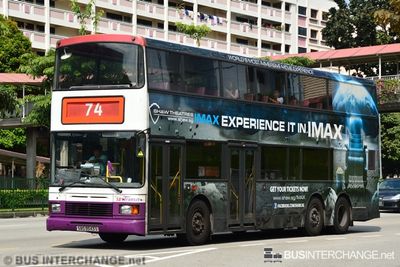 Bus 74 - SBS Transit Volvo Olympian (SBS9543S)