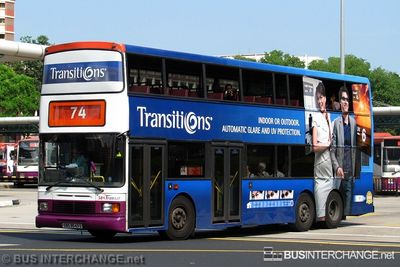 Bus 74 - SBS Transit Volvo Olympian (SBS9543S)