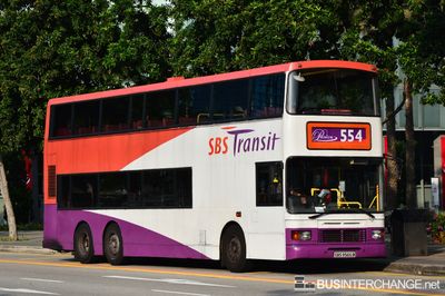 Bus 554 - SBS Transit Volvo Olympian (SBS9566B)