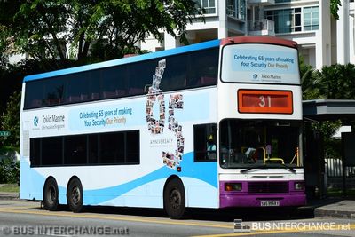 Bus 31 - SBS Transit Volvo Olympian (SBS9568X)