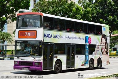 Bus 74 - SBS Transit Volvo Olympian (SBS9575A)