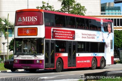 Bus 8 - SBS Transit Volvo Olympian (SBS9597L)
