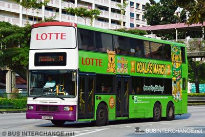 Bus 74 - SBS Transit Volvo Olympian (SBS9635K)