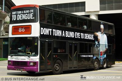 Bus 86 - SBS Transit Volvo Olympian (SBS9644J)