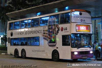 Bus 161 - SBS Transit Volvo Olympian (SBS9668R)