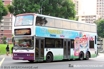 Bus 161 - SBS Transit Dennis Trident III (SBS9671E)