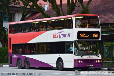 Bus 89e - SBS Transit Dennis Trident III (SBS9677P)