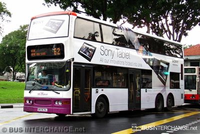 Bus 62 - SBS Transit Dennis Trident III (SBS9678L)