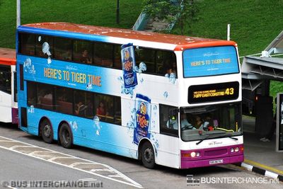 Bus 43 - SBS Transit Dennis Trident III (SBS9679J)