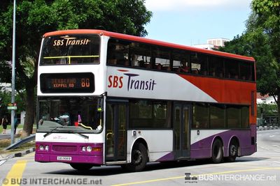Bus 80 - SBS Transit Dennis Trident III (SBS9681B)