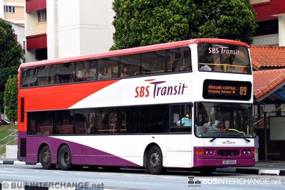 Bus 89 - SBS Transit Dennis Trident III (SBS9686M)