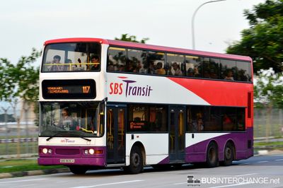 Bus 117 - SBS Transit Dennis Trident III (SBS9690A)