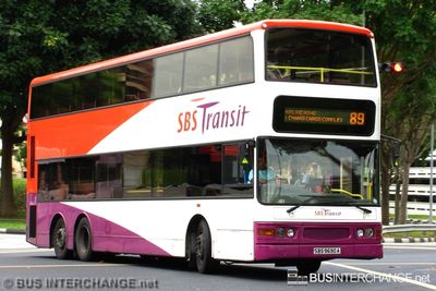 Bus 89 - SBS Transit Dennis Trident III (SBS9690A)