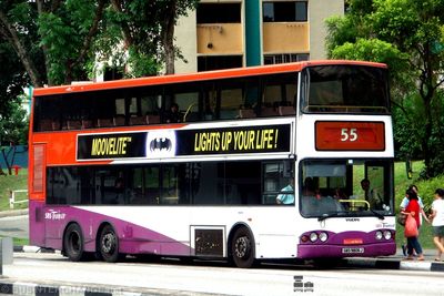Bus 55 - SBS Transit Volvo B10TL (SBS9806J)