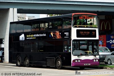 Bus 31 - SBS Transit Volvo B10TL (SBS9810X)