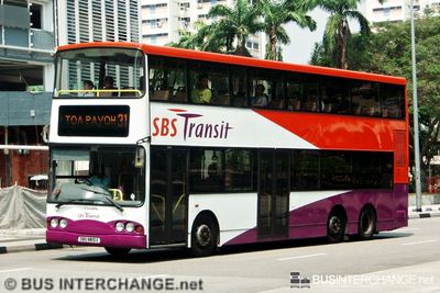 Bus 31 - SBS Transit Volvo B10TL (SBS9810X)