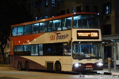 Bus 139A - SBS Transit Volvo B10TL (SBS9815H)