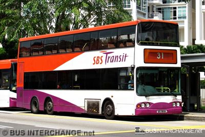 Bus 31 - SBS Transit Volvo B10TL (SBS9818A)