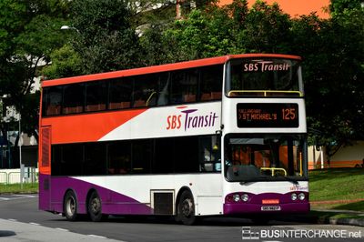 Bus 125 - SBS Transit Volvo B10TL (SBS9821P)