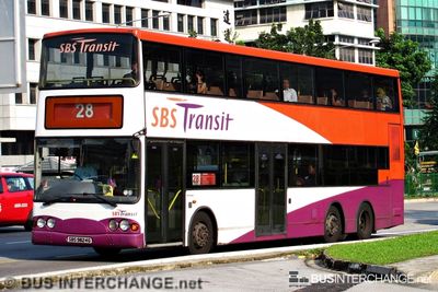 Bus 28 - SBS Transit Volvo B10TL (SBS9824G)