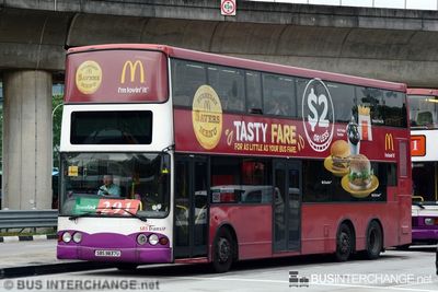 Bus 291 - SBS Transit Volvo B10TL (SBS9837U)