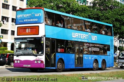 Bus 81 - SBS Transit Volvo B10TL (SBS9837U)