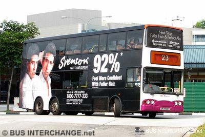 Bus 23 - SBS Transit Volvo B10TL (SBS9838S)