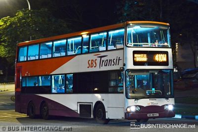Bus 410W - SBS Transit Volvo B10TL (SBS9844Z)