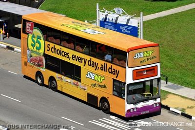 Bus 8 - SBS Transit Volvo B10TL (SBS9845X)