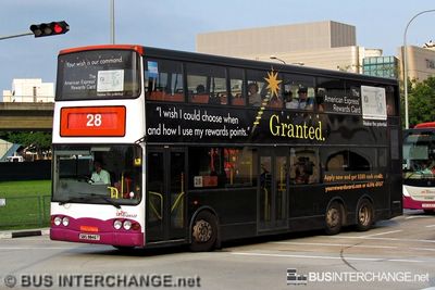 Bus 28 - SBS Transit Volvo B10TL (SBS9846T)