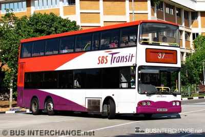 Bus 37 - SBS Transit Volvo B10TL (SBS9849K)