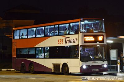 Bus 87 - SBS Transit Volvo B10TL (SBS9849K)