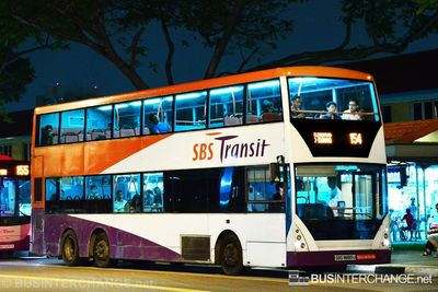 Bus 154 - SBS Transit Volvo B10TL (SBS9889U)