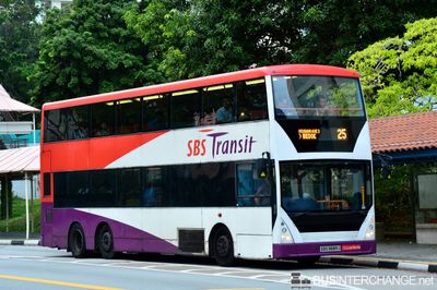 Bus 25 - SBS Transit Volvo B10TL (SBS9889U)