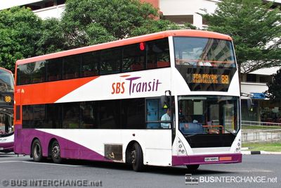 Bus 88 - SBS Transit Volvo B10TL (SBS9889U)