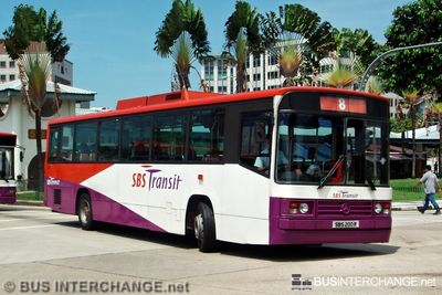 Bus 8 - SBS Transit Mercedes-Benz O405 (SBS200R)