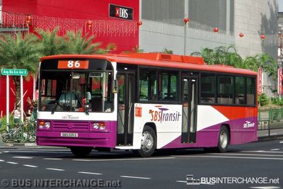 Bus 86 - SBS Transit Mercedes-Benz O405 (SBS226S)