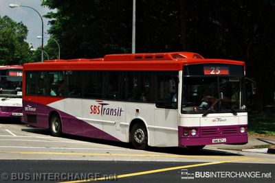 Bus 25 - SBS Transit Mercedes-Benz O405 (SBS327J)