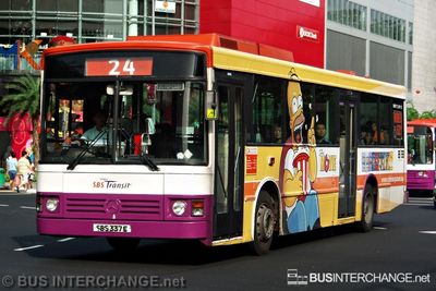 Bus 24 - SBS Transit Mercedes-Benz O405 (SBS337E)