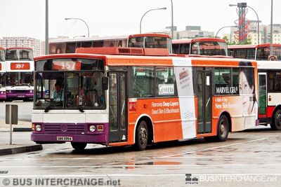 Bus 157 - SBS Transit Mercedes-Benz O405 (SBS339A)