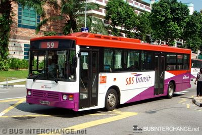Bus 59 - SBS Transit Mercedes-Benz O405 (SBS359S)