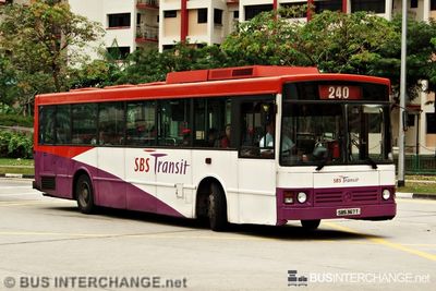 Bus 240 - SBS Transit Mercedes-Benz O405 (SBS367T)