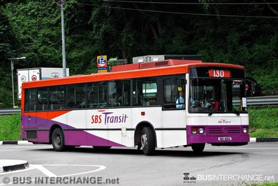 Bus 130 - SBS Transit Mercedes-Benz O405 (SBS469H)