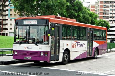 SBS477J · TRAINING BUS