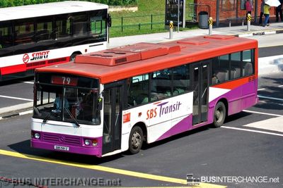 Bus 79 - SBS Transit Mercedes-Benz O405 (SBS561Z)