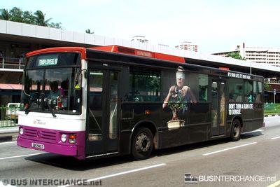 SBS580T · EMPLOYEE BUS