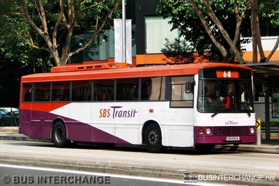 Bus 64 - SBS Transit Volvo B10M (Mark III) (SBS582M)