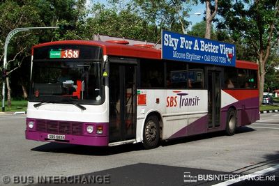 Bus 358 - SBS Transit Volvo B10M (Mark III) (SBS583K)