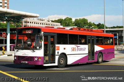 Bus 132 - SBS Transit Volvo B10M (Mark III) (SBS586C)