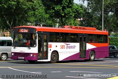 Bus 103M - SBS Transit Volvo B10M (Mark III) (SBS590P)